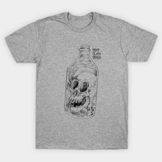 Message In A Bottle T-Shirt by DeadGlassDesign